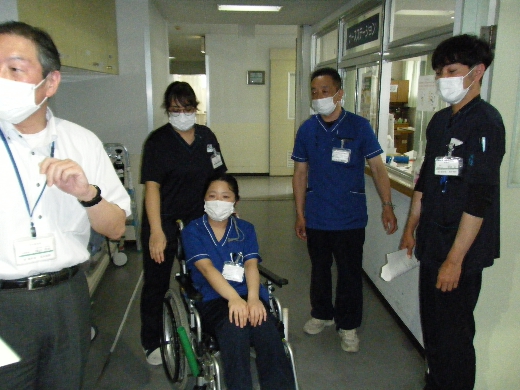 避難誘導訓練